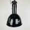 Large Black Enamel Factory Lamp from Electrovit 2