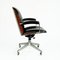 Mid-Century Italian Black Rosewood Office Armchair by Ico Parisi for Mim Roma 7