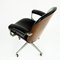 Mid-Century Italian Black Rosewood Office Armchair by Ico Parisi for Mim Roma 13