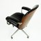 Mid-Century Italian Black Rosewood Office Armchair by Ico Parisi for Mim Roma, Image 13