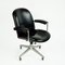 Mid-Century Italian Black Rosewood Office Armchair by Ico Parisi for Mim Roma, Image 2