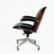 Mid-Century Italian Black Rosewood Office Armchair by Ico Parisi for Mim Roma 14