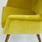 Mid-Century Austrian Yellow Velvet Armchair by Roland Rainer for Fellerer & Woerle 10