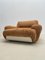 Italienische Mid-Century Modern Nubuck Ledersessel, 1970er 2