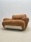 Mid-Century Modern Italian Nubuck Lounge Chairs in Leather, 1970s, Image 2
