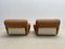 Mid-Century Modern Italian Nubuck Lounge Chairs in Leather, 1970s 13