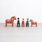 Swedish Folk Wooden Dala Horse Toys, 1960s, Set of 5, Image 4