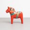 Jouets de Cheval Dala Folk en Bois, Suède, 1960s, Set de 5 16