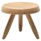 Berger Wood Stool by Charlotte Perriand for Cassina 1