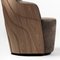 Brown Leather Couture Armchair by Färg & Blanche for Bd Barcelona, Image 5