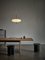 Black Hardware 2065 Ceiling Lamp with White Diffuser by Gino Sarfatti for Astep 13