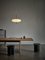 Black Hardware 2065 Ceiling Lamp with White Diffuser by Gino Sarfatti for Astep, Image 13
