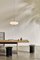 Lampada da soffitto 2065 nera con diffusore bianco di Gino Sarfatti per Astep, Immagine 6