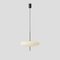 Black Hardware 2065 Ceiling Lamp with White Diffuser by Gino Sarfatti for Astep 8