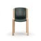 Wood and Sørensen Leather 300 Chair by Karakter for Hille, Set of 6 3