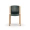 Wood and Sørensen Leather 300 Chair by Karakter for Hille, Set of 6, Image 3