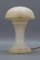 Mid-Century Modern Alabaster Mushroom Lamp, Italy, 1950s 3