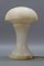 Mid-Century Modern Alabaster Mushroom Lampe, Italien, 1950er 2