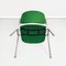 Mid-Century Italian Green Fabric & Aluminum DSC Chair by Piretti for Anonima Castelli, 1965 17