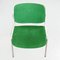 Mid-Century Italian Green Fabric & Aluminum DSC Chair by Piretti for Anonima Castelli, 1965 5