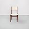 Mid-Century Italian Modern White Fabric & Wood Chairs by De Carli Cassina, 1958, Set of 2 4