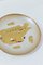 Porcelain Plates With 24k Golden Inserts from Arte Morbelli, Set of 5 5