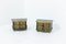 Vintage Gold Lacquered Wood Jewel Boxes, Set of 2 5