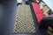 Coffee Brown & Beige Kilim Wool Rug 1