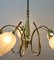 Italian Chandelier with 5 Arms in the Style of Stilnovo, 1960s, Image 9