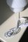 Weiße Murano Glas Baby Mushroom Tischlampe 5