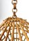 Rattan Globe Pendant Lamp, Italy, 1960s 12