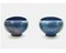 Blue Bowls by Gunnar Nylund for Rörstrand, 1950s, Set of 2 3