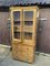 Antique French Glazed Pine Housekeeper’s Cupboard, 1870s 1