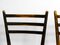 Mid-Century Italian Wooden Dining Chairs with Wicker Cord Seats, Set of 2, Image 19