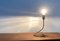 Deutsche minimalistische Lightworm Tischlampe von Walter Schnepel für Tecnolumen 20