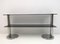 Modern Italian Chromed Steel and Smoked Glass Console, 1970s, Image 3