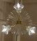 Vintage 3-Light Chandelier in Murano Glass, 1950s 6