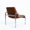 Chrome-Plated Steel and Wool Lounge Chairs from Martin Stoll, 1960s, Set of 2 5