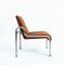 Chrome-Plated Steel and Wool Lounge Chairs from Martin Stoll, 1960s, Set of 2 3