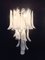 Lampade da parete vintage in vetro di Murano con 16 petali in vetro lattimo, Italia, set di 2, Immagine 14