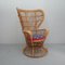 Wicker Chair by Lio Carminati & Gio Ponti 1