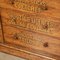 19th Century English Walnut Store Advertising Cabinet, 1860s, Image 9