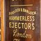 19th Century English Walnut Store Advertising Cabinet, 1860s 13