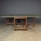 20th Century American Hand Painted Gatelegged Dining Table, 1900s 3