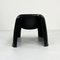 Black Toga Chair by Sergio Mazza for Artemide, 1960s 6
