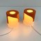 Orange KD24 Table Lamps by Joe Colombo for Kartell, 1960s, Set of 2, Image 3