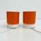 Lampes de Bureau KD24 Orange par Joe Colombo pour Kartell, 1960s, Set de 2 6