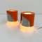 Orange KD24 Table Lamps by Joe Colombo for Kartell, 1960s, Set of 2, Image 4