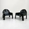 Lounge Chairs in Wagon Green by Gae Aulenti for Kartell, 1970s, Set of 2, Image 1