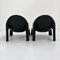 Lounge Chairs in Wagon Green by Gae Aulenti for Kartell, 1970s, Set of 2 4